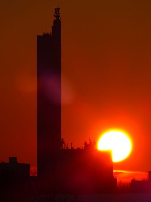 sun fireball sunset