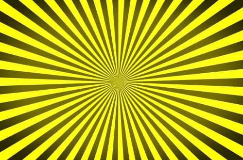 Sunburst Pattern. Radial Background