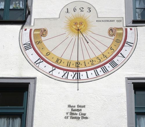sundial time clock