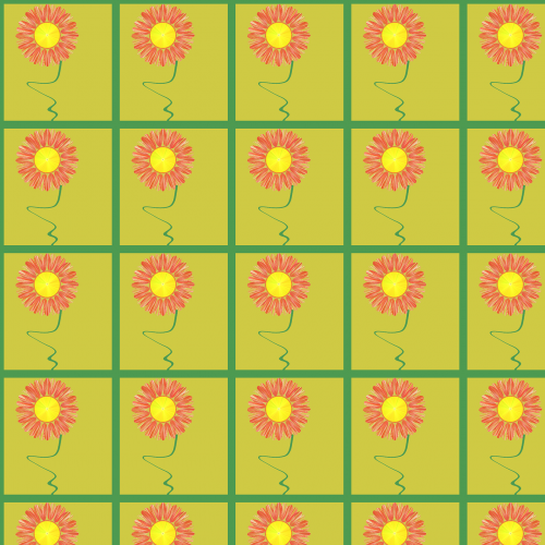 sunflower pattern sunflowers gardening