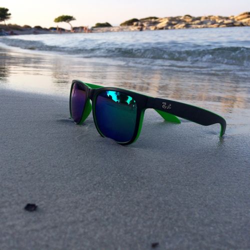 sunglasses beach water