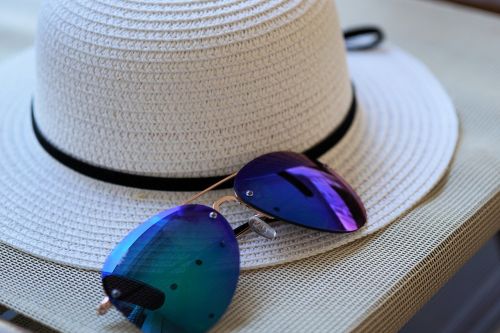 sunglasses hat sun hat