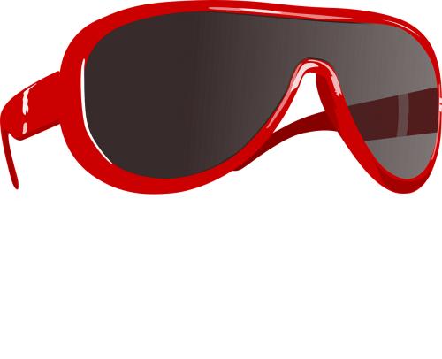 sunglasses glasses red