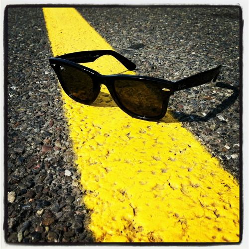 sunglasses summer road