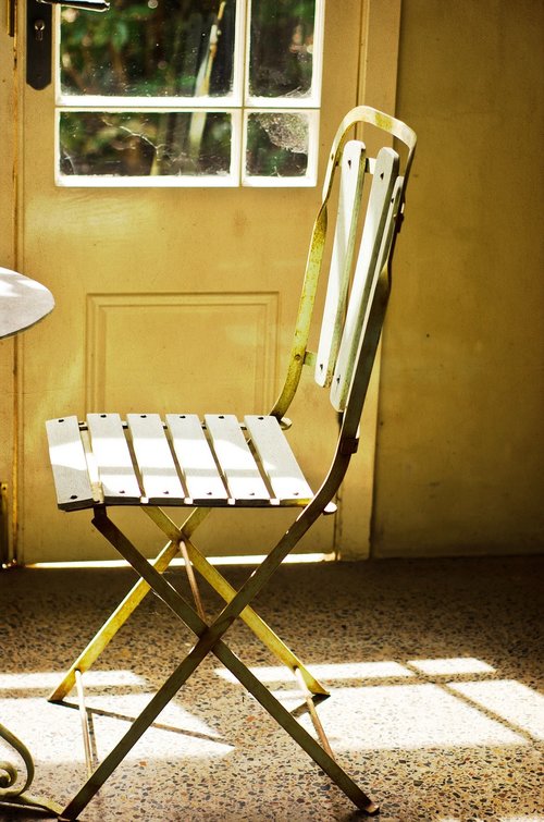 sunlight  chair  door