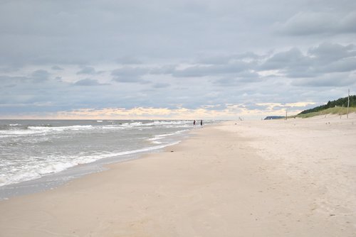 sunny  sand  the coast