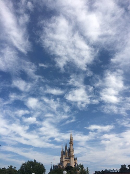 sunny  blue sky  cloud