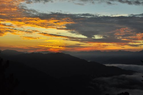 summit mountain sunrise