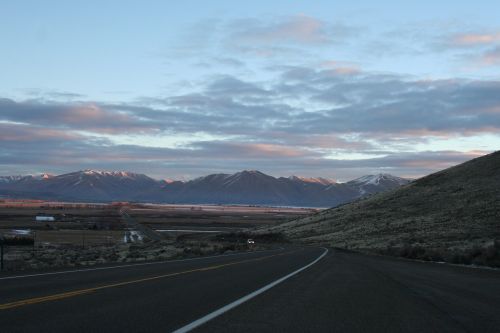 sunrise mountains highway