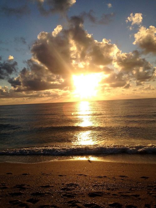 sunrise florida clouds