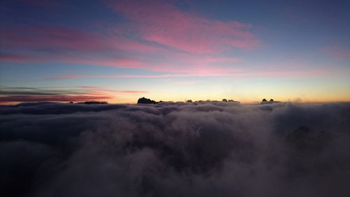 sunrise clouds south tyrol