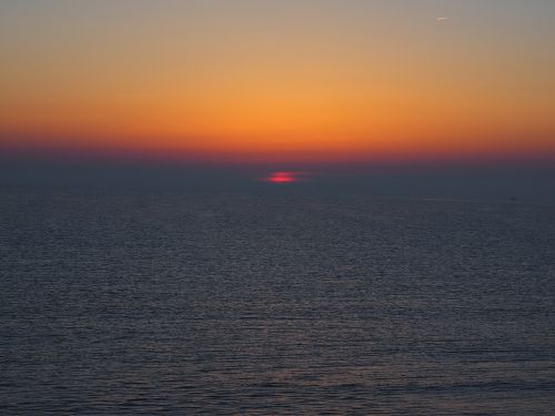 sunrise morgenstimmung beach