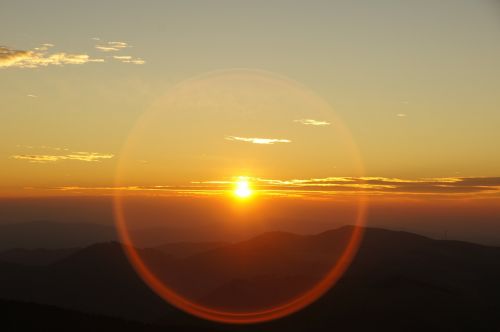 sunrise mountain aperture