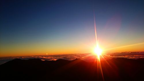 sunrise haleakala hawaii