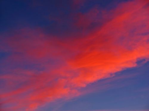 sunrise sky cloud