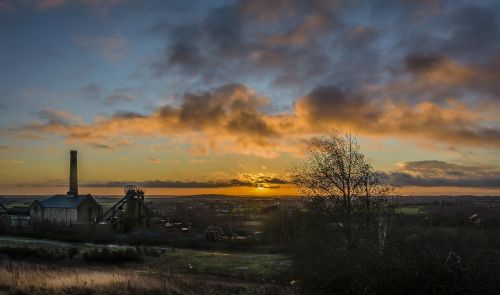 sunrise landscape sun