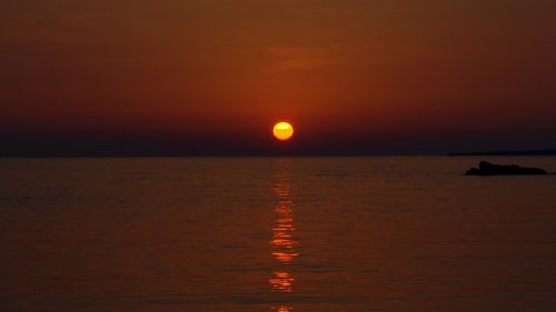 sunrise mediterranean beach