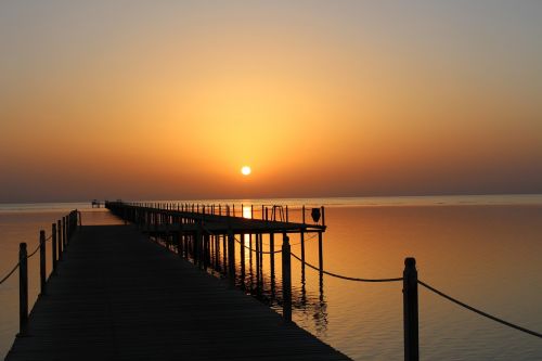 sunrise egypt sea