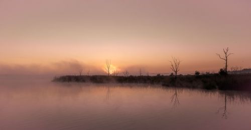 sunrise dawn landscape