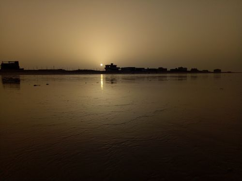 sunrise beach dawn