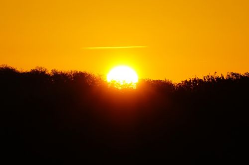 sunrise morgenstimmung skies