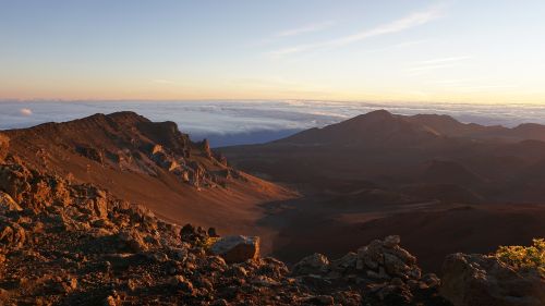 sunrise volcano hawaii