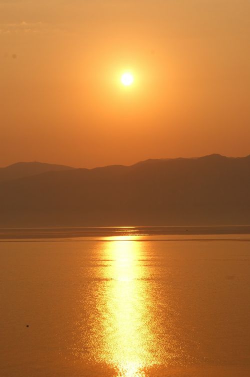 sunrise sun ocean