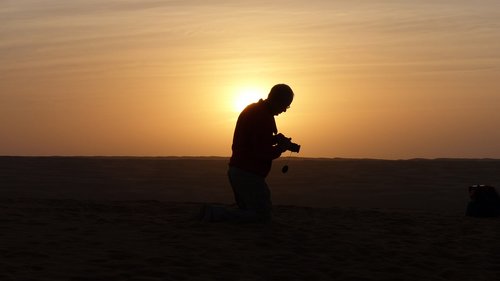 sunrise  desert  tourism