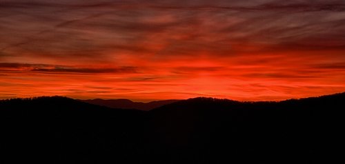 sunrise  mountain  nature