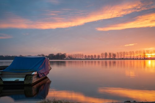 sunrise  water  nature