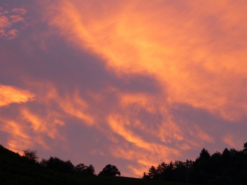 sunrise twilight clouds