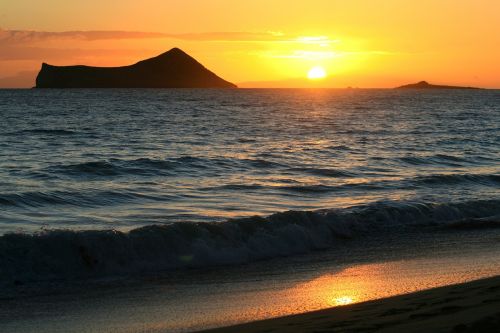 sunrise dawn hawaii