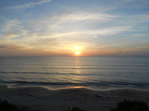 sunrise florida ocean