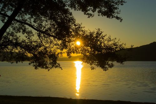 sunrise lake morgenstimmung