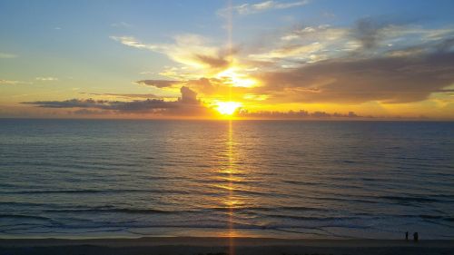 sunrise ocean beach