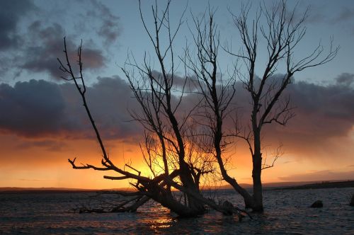 sunset kızılırmak nature