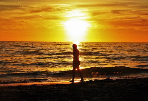 sunset gulf of mexico florida