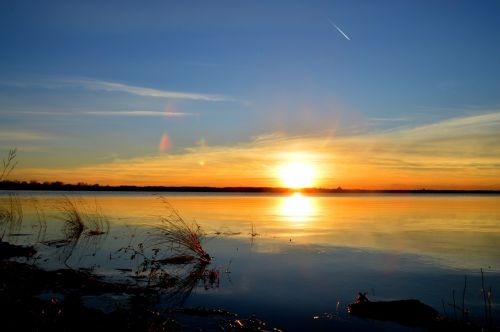 sunset abendstimmung nature