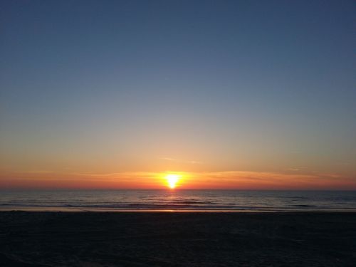 sunset beach portugal