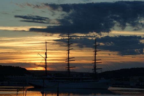 sunset port mahón