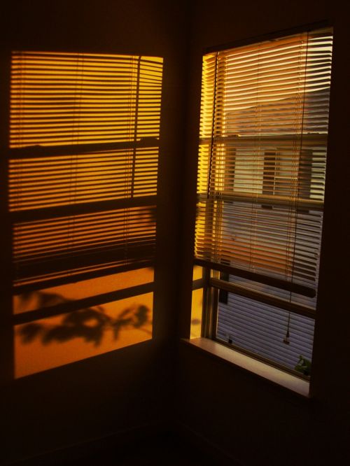 sunset window sunlight