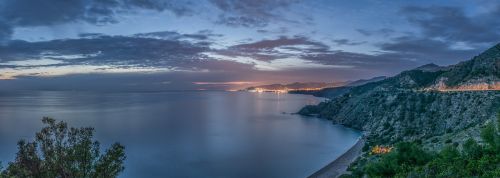 sunset nerja malaga