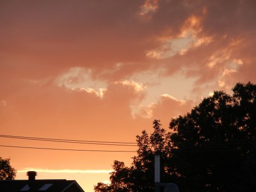 sunset sunrise cloud