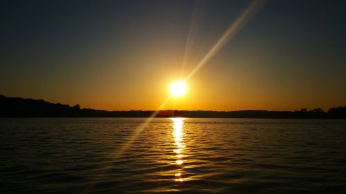 sunset lake sunset lake