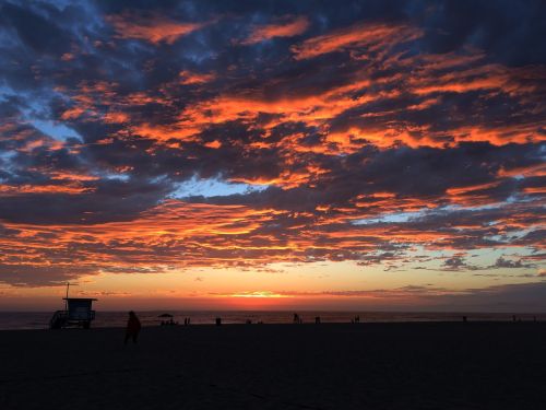 sunset burning sky burning clouds