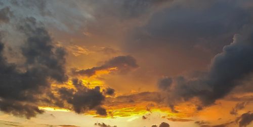 sunset clouds sky