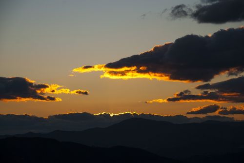 sunset axarquía