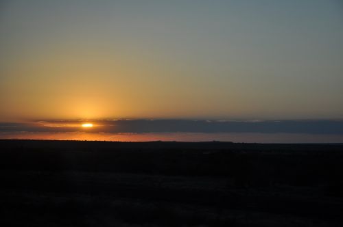 sunset sky landscape