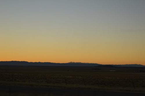 sunset landscape death valley