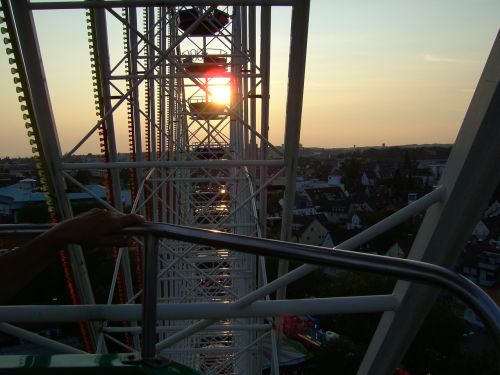 sunset ferris wheel technology